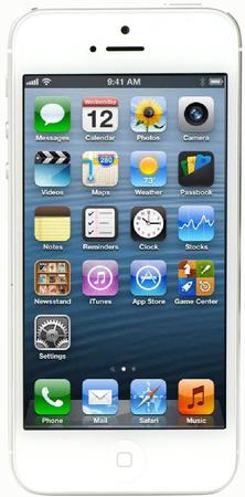 Смартфон Apple iPhone 5 64Gb White & Silver - Домодедово