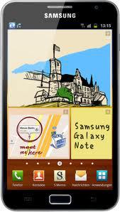 Смартфон Samsung Galaxy Note GT-N7000 Blue - Домодедово